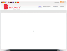 Tablet Screenshot of betoparts.com